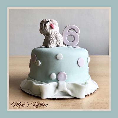 Shih Tzu Cake - Cake by Medi Mempin