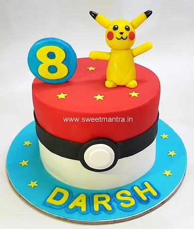 Pikachu cake - Cake by Sweet Mantra Homemade Customized Cakes Pune
