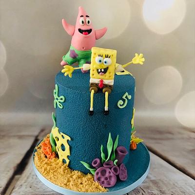 SpongeBob  - Cake by Renatiny dorty