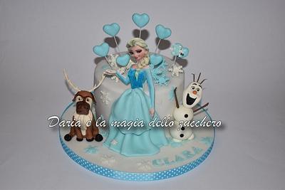Frozen Disney cake - Cake by Daria Albanese