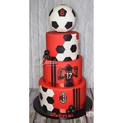 Milan Fc Cake - Cake by Daria Albanese