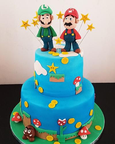 Super Mario cake - Cake by BoryanaKostadinova