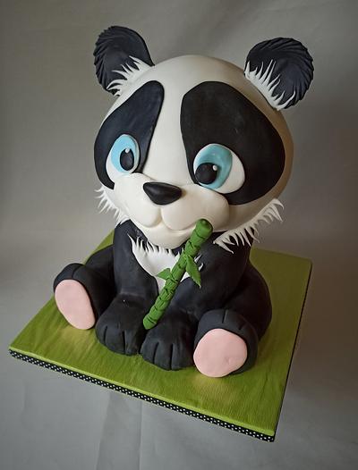 Panda  - Cake by Jitkap
