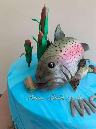 My trout pout!!  - Cake by Popsue