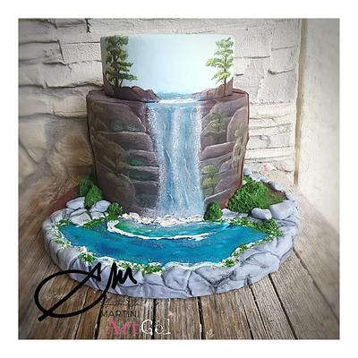 Waterfall cake - Cake by AntonellaMartini