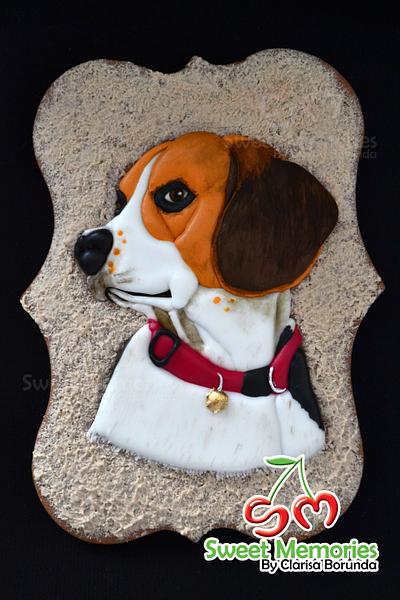 Beagle - Pawfectly Doglicious Collab - Cake by Clarisa Borunda