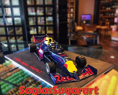 Red Bull F1 - Cake by Sagias Spiros
