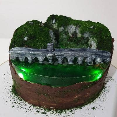 The brigde on the Drina  - Cake by TORTESANJAVISEGRAD