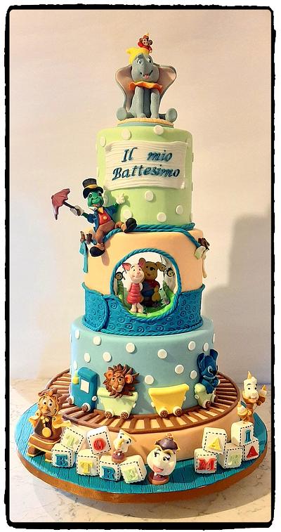 Baptism Disney Cake - Cake by zuccheroperpassione