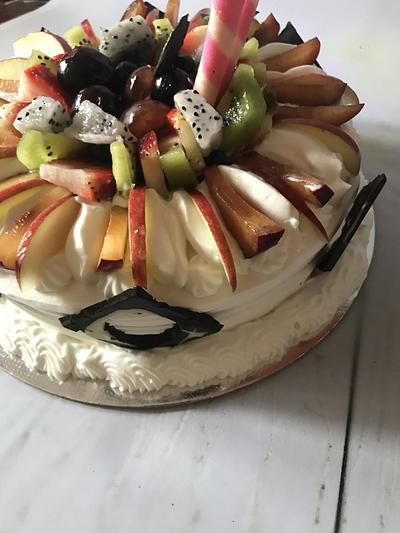 Fresh Fruit cake  - Cake by TheBakersGallery