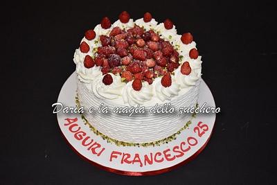 Cream and strawberries cake - Cake by Daria Albanese