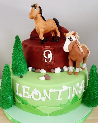 Spirit WIld horse - Cake by LanaLand