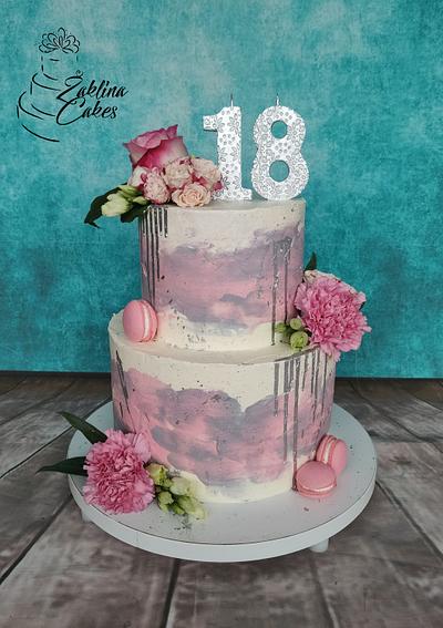 Hello 18th birthday - Cake by Zaklina
