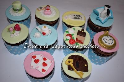 Alice in wonderland cupcakes - Cake by Daria Albanese