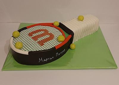 Tenis  - Cake by Desislava Radulova