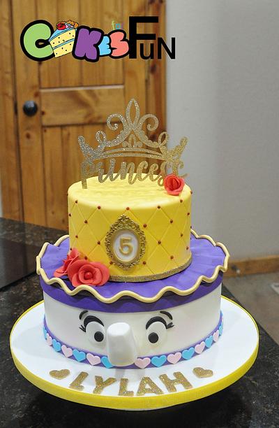 Beauty and The Beast themed cake - Cake by Cakes For Fun