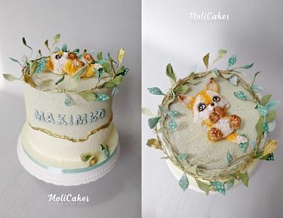 Little fox  - Cake by MOLI Cakes