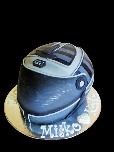 Helmet for wedding - Cake by Veronika