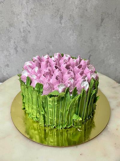 Tulip bouquet! - Cake by Ruchi Narang