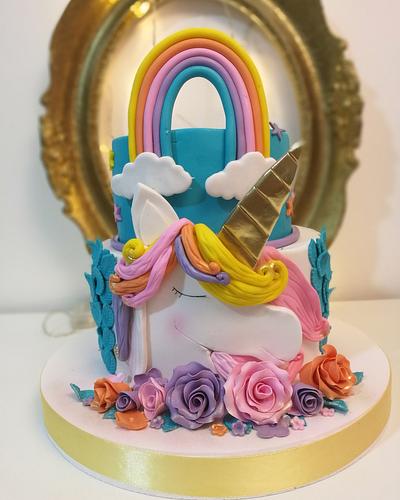 Unicorn cake - Cake by AzraTorte