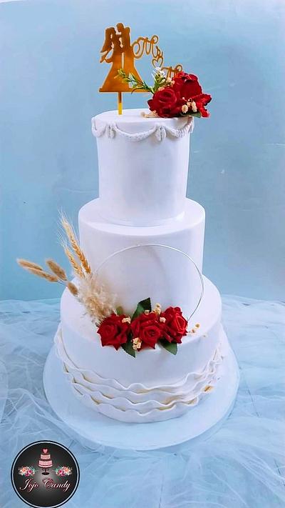 Wedding cake  - Cake by Jojo
