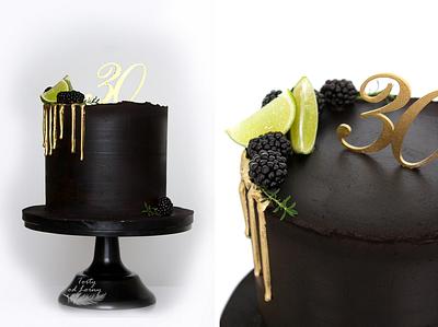 Black velvet - Cake by Lorna