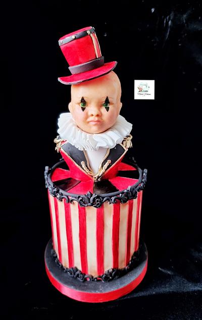 Circus character from circuscollaboration - Cake by Nohadpatisse 