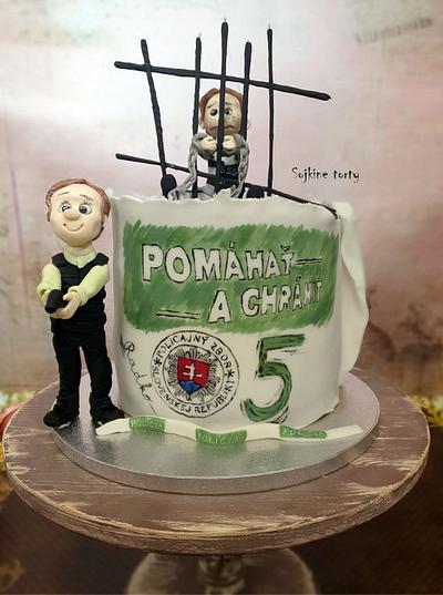 Little policeman:) - Cake by SojkineTorty