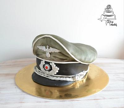 German officer hat cake  - Cake by Krisztina Szalaba