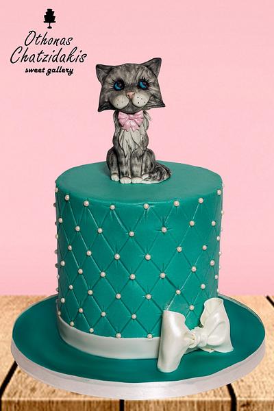 Cute cat cake - Cake by Othonas Chatzidakis 