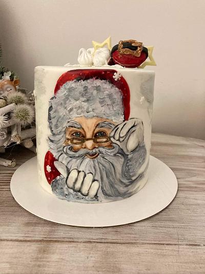 Santa Claus Cake - Cake by Krisztina Szalaba