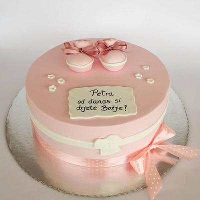 Christening cake - Cake by Tortebymirjana