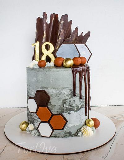 Concrete cake  - Cake by TortIva