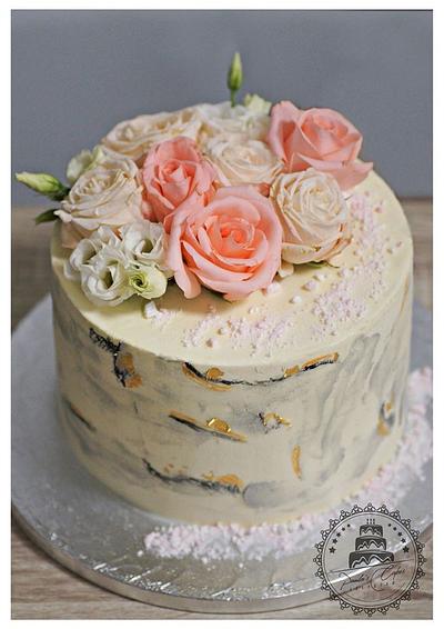 Flowers cake - Cake by Paula