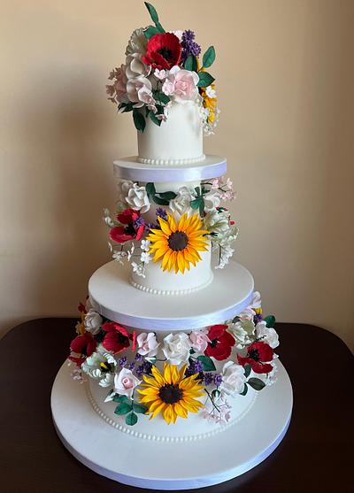 Wedding cake - Cake by PetqIvanova
