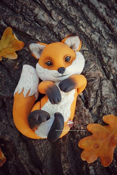 Fox Cake Topper - Woodland Creatures - Cake by Maria's