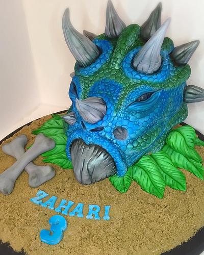 Dinosaur cake - Cake by The Cake Mamba