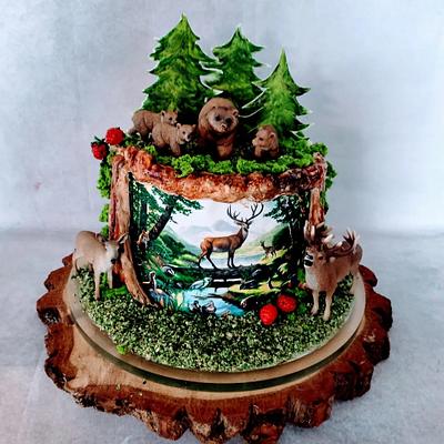 Forest - Cake by alenascakes