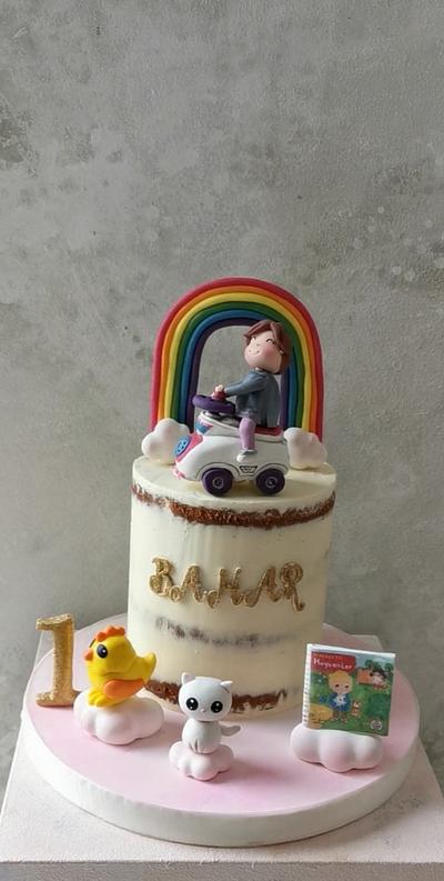 Little Driver Naked Cake  - Cake by Make & Bake Türkiye