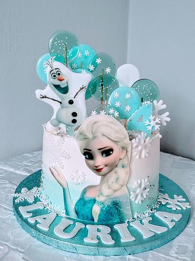 Frozen - Cake by alenascakes