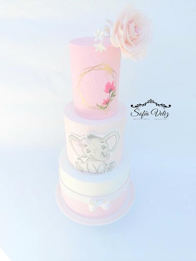 Pastel BabyShower - Cake by Sofia veliz