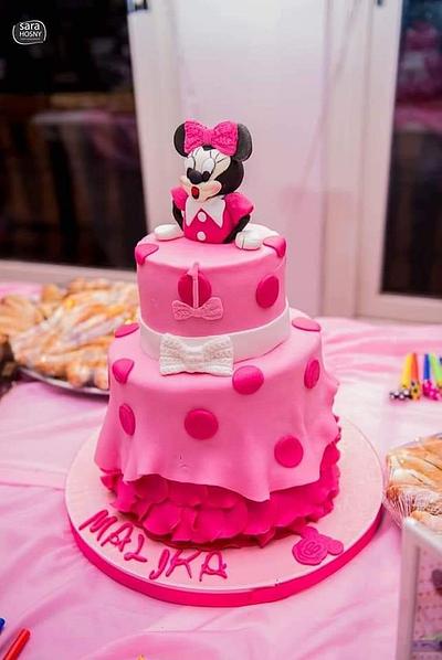 Mini mouse cake by lolodeliciouscake  - Cake by Lolodeliciouscake