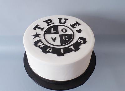 True love waits - Cake by Anchored in Cake