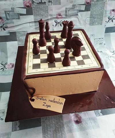 Chess cake  - Cake by Ramiza Tortice 