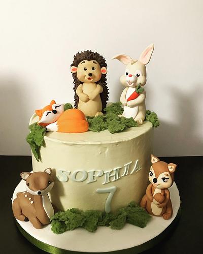 The animals - Cake by Anka