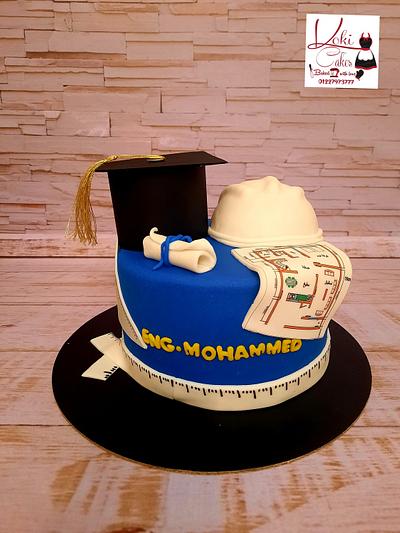 "Civil Engineer Graduation cake" - Cake by Noha Sami
