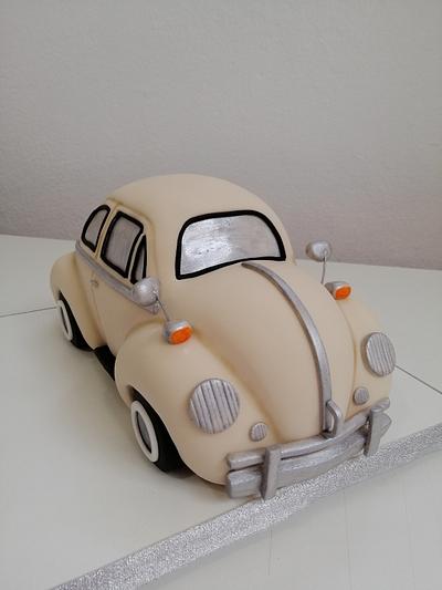 Volkswagen Beetle 1964 cake  - Cake by Pame 