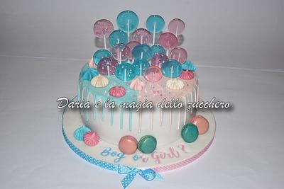 Gender reveal cake - Cake by Daria Albanese