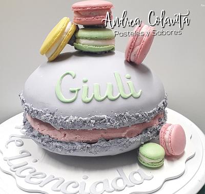 Huge macaron cake - Cake by Andrea Colavita