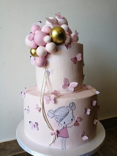 Little girl cake - Cake by Torte Panda